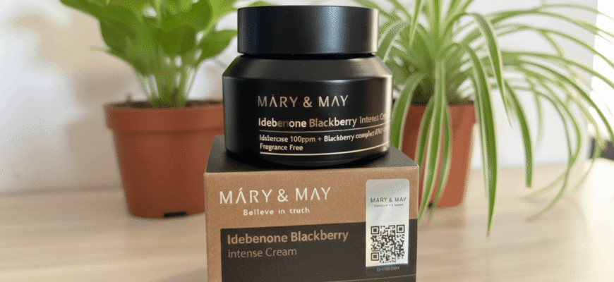 Mary&May, Idebenone Blackberry Intense Cream