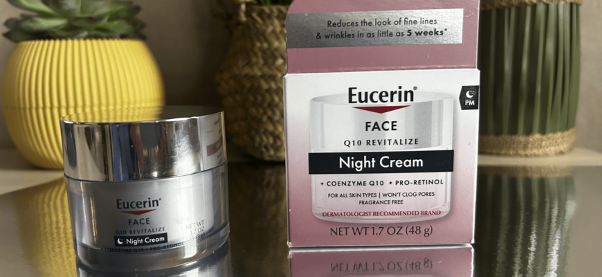 Eucerin, Face, Q10 Revitalize, Night Cream