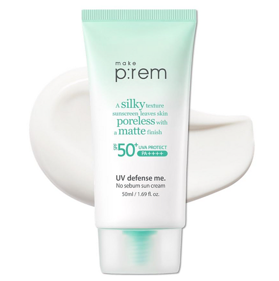 make prem - UV Defense Me. Matte Airy-fit Sunscreen OTC Version